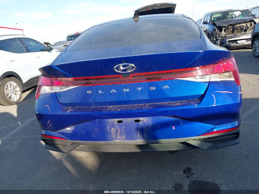 2022 Hyundai Elantra Se VIN: 5NPLL4AG1NH072598 Lot: 43969538