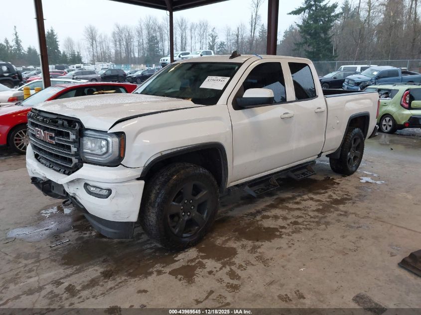 2018 GMC Sierra 1500 Sle VIN: 1GTV2MEC9JZ296708 Lot: 43969545