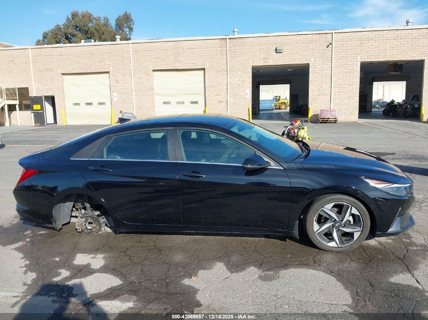 2023 Hyundai Elantra Hybrid Limited VIN: KMHLN4AJ0PU036539 Lot: 43969557