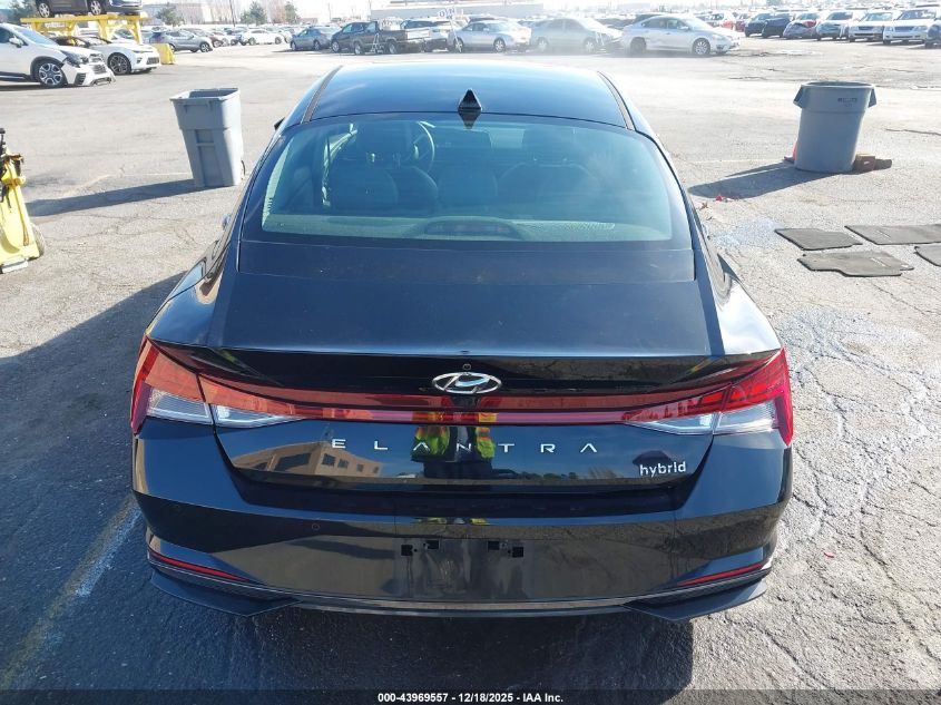 2023 Hyundai Elantra Hybrid Limited VIN: KMHLN4AJ0PU036539 Lot: 43969557