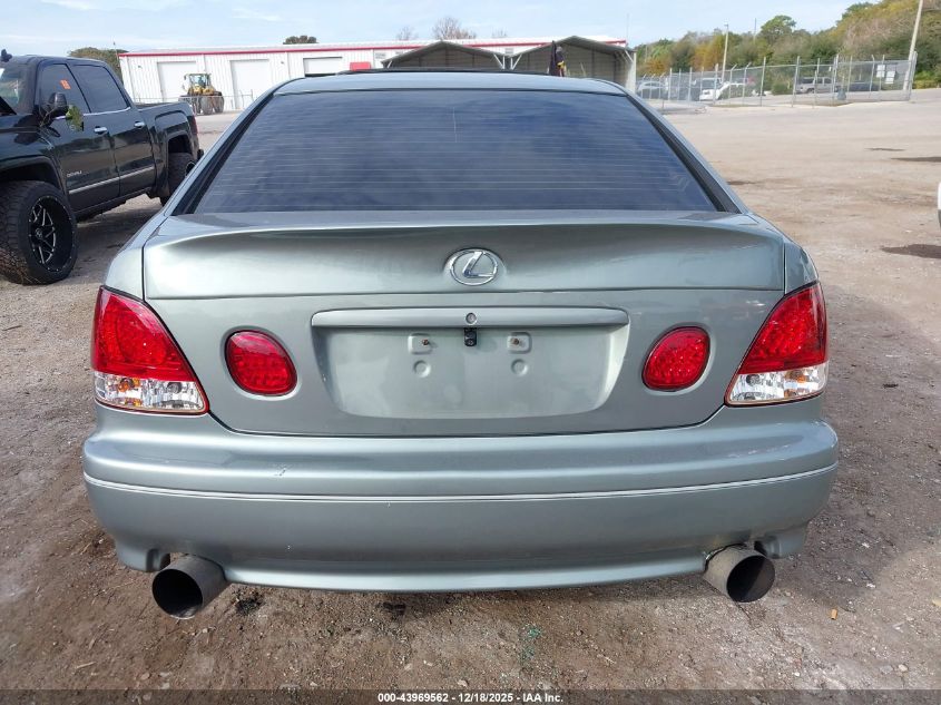 2001 Lexus Gs 300 VIN: JT8BD69S010133720 Lot: 43969562