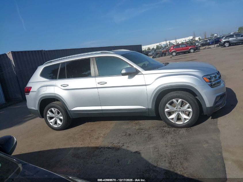 2019 Volkswagen Atlas 3.6L V6 Se VIN: 1V2DR2CA2KC553367 Lot: 43969570