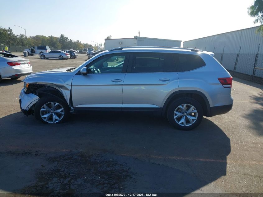 2019 Volkswagen Atlas 3.6L V6 Se VIN: 1V2DR2CA2KC553367 Lot: 43969570