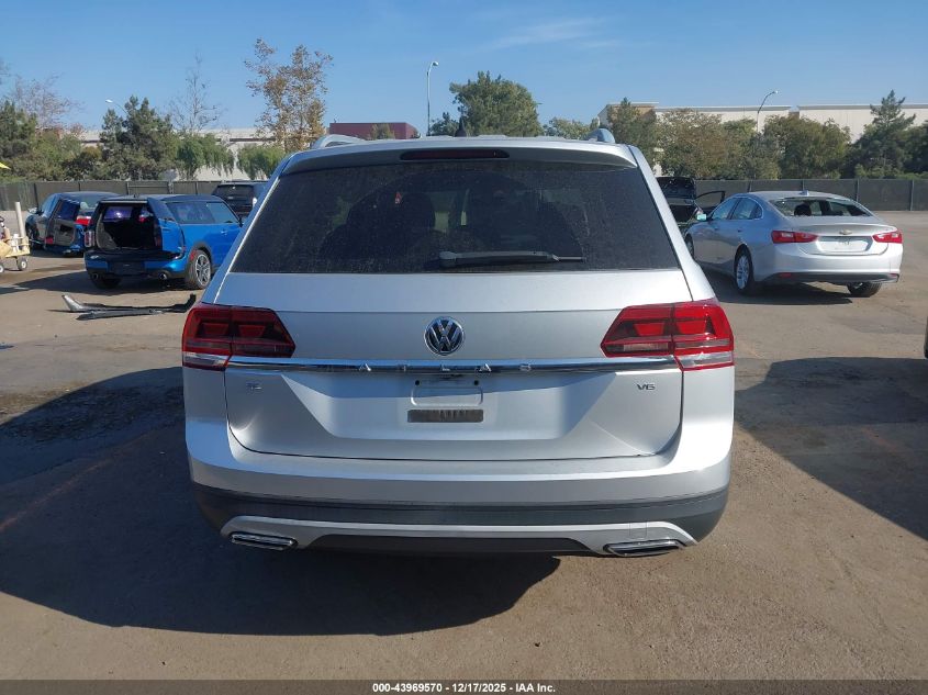 2019 Volkswagen Atlas 3.6L V6 Se VIN: 1V2DR2CA2KC553367 Lot: 43969570