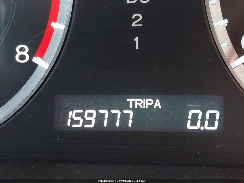 2009 Honda Accord 2.4 Lx VIN: 1HGCP26319A152190 Lot: 43969578