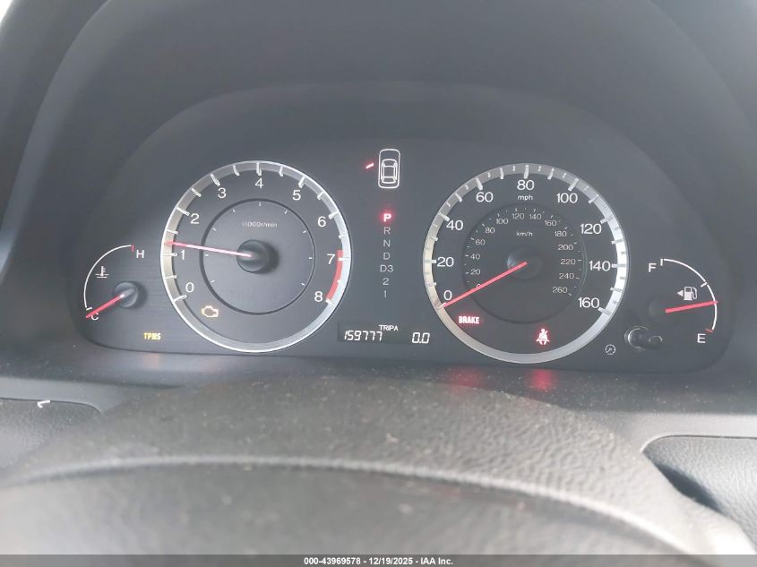 2009 Honda Accord 2.4 Lx VIN: 1HGCP26319A152190 Lot: 43969578