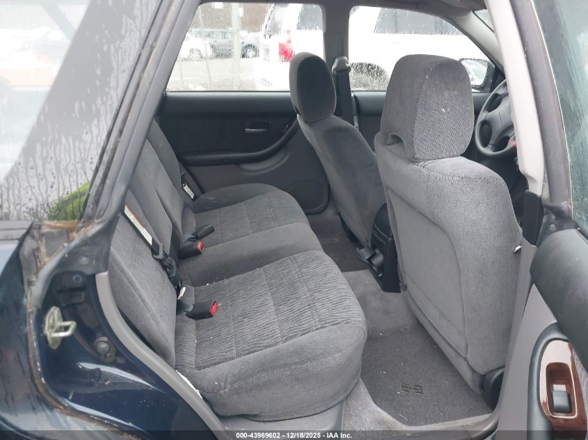 2000 Subaru Outback VIN: 4S3BH6652Y7606619 Lot: 43969602