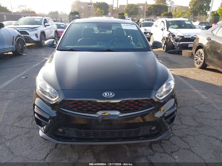 2021 Kia Forte Gt-Line VIN: 3KPF34AD3ME351413 Lot: 43969604