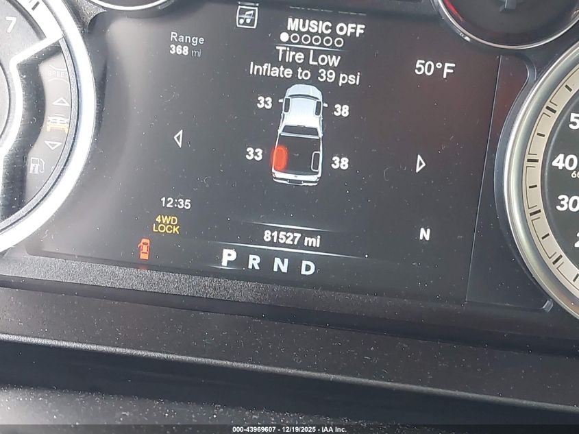 2018 Ram 1500 Big Horn 4X4 5'7 Box VIN: 3C6RR7LTXJG197680 Lot: 43969607