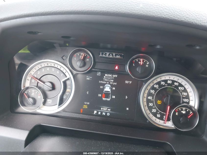 2018 Ram 1500 Big Horn 4X4 5'7 Box VIN: 3C6RR7LTXJG197680 Lot: 43969607