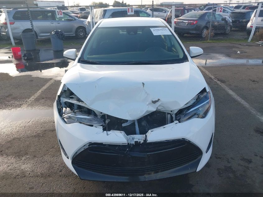 2018 Toyota Corolla Le VIN: 2T1BURHE5JC076290 Lot: 43969611