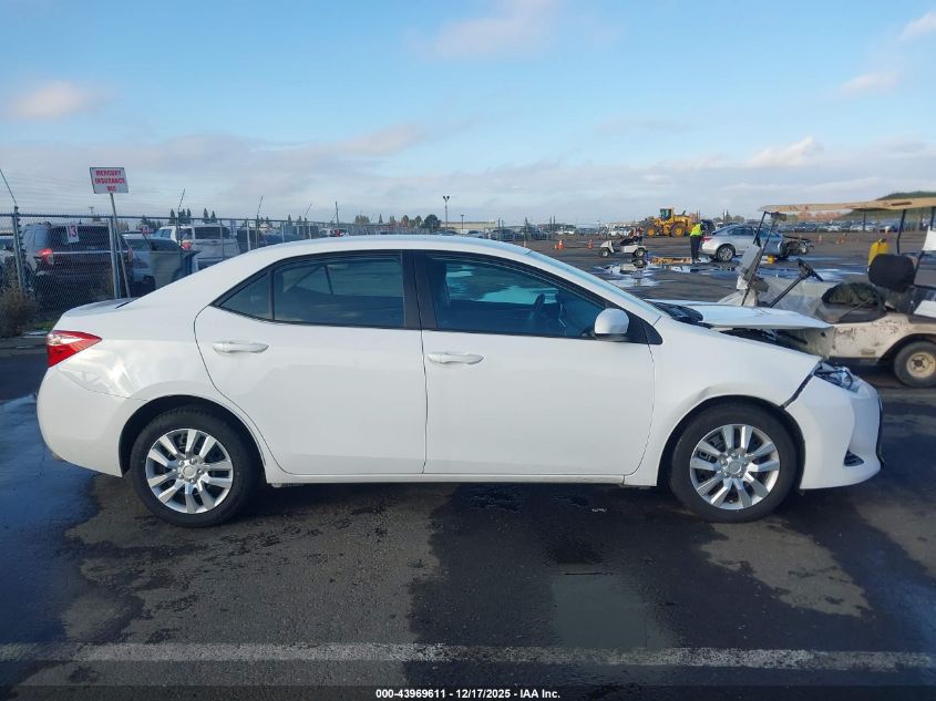2018 Toyota Corolla Le VIN: 2T1BURHE5JC076290 Lot: 43969611