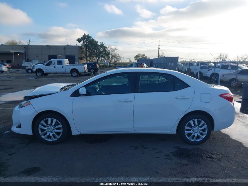 2018 Toyota Corolla Le VIN: 2T1BURHE5JC076290 Lot: 43969611