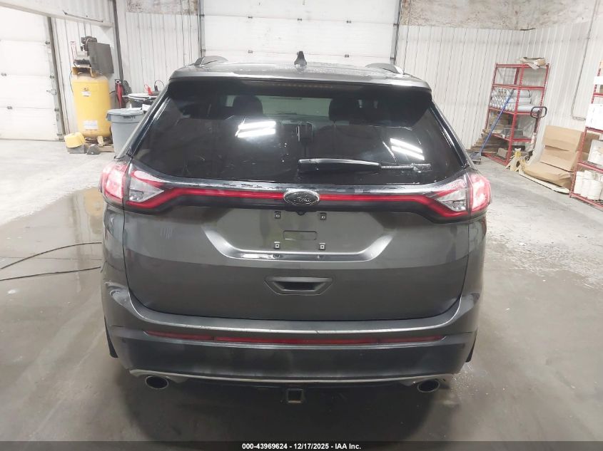 2017 Ford Edge Sel VIN: 2FMPK4J90HBC55993 Lot: 43969624