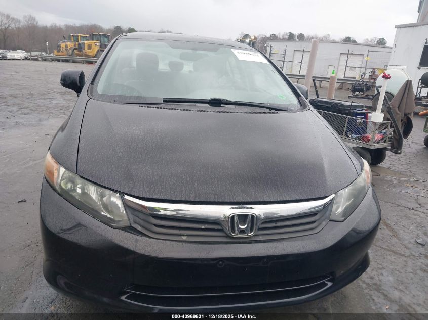 2012 Honda Civic Lx VIN: 2HGFB2E54CH508980 Lot: 43969631