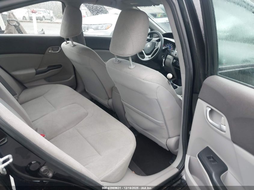 2012 Honda Civic Lx VIN: 2HGFB2E54CH508980 Lot: 43969631