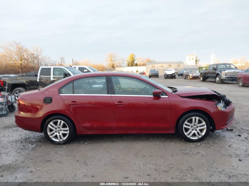 2017 Volkswagen Jetta 1.4T S VIN: 3VW2B7AJ3HM261258 Lot: 43969632