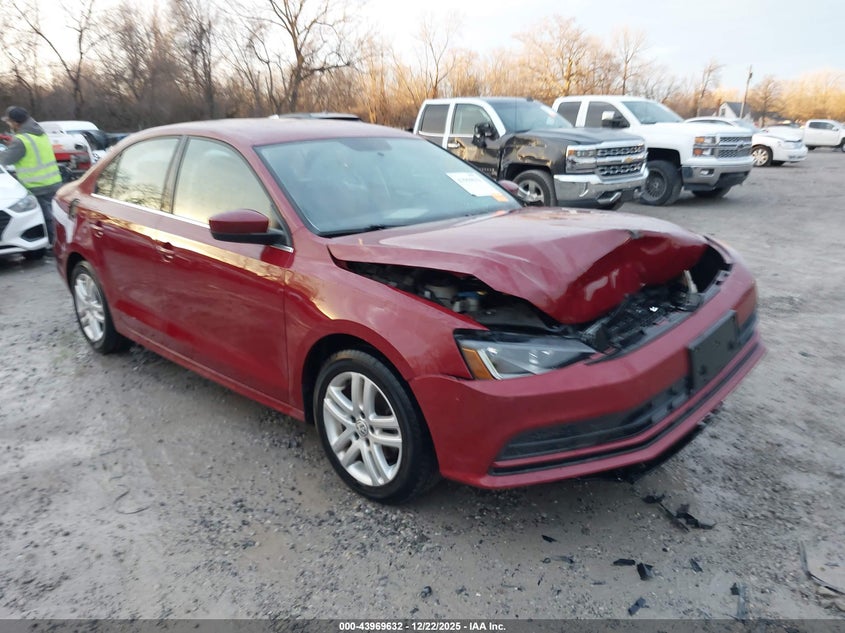 3VW2B7AJ3HM261258 2017 Volkswagen Jetta 1.4T S auction photo 1