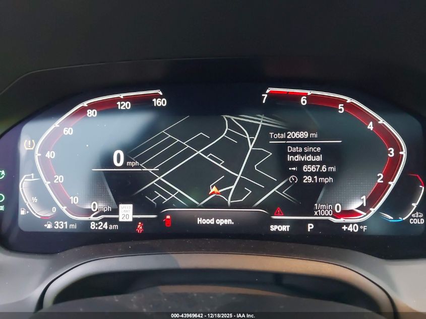 2022 BMW 330I xDrive VIN: 3MW5R7J03N8C59269 Lot: 43969642