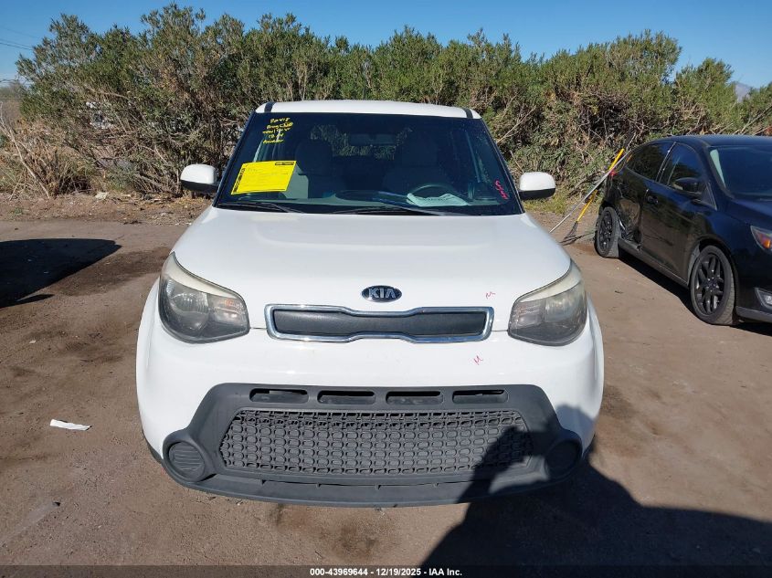 2014 Kia Soul VIN: KNDJN2A26E7016431 Lot: 43969644