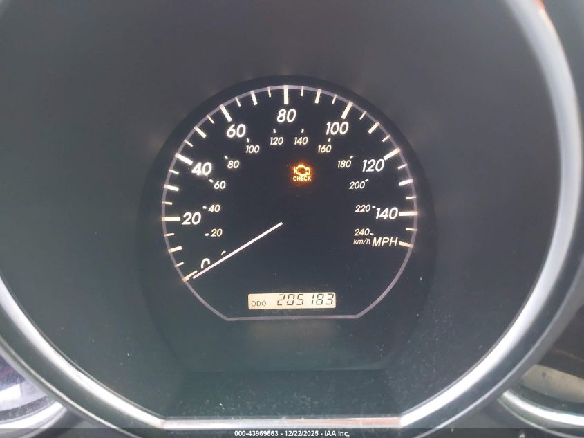 2005 Lexus Rx 330 VIN: JTJGA31U250052894 Lot: 43969663