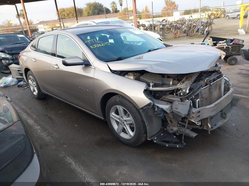VIN 1G1ZC5ST5NF185677 2022 CHEVROLET MALIBU FWD 1FL