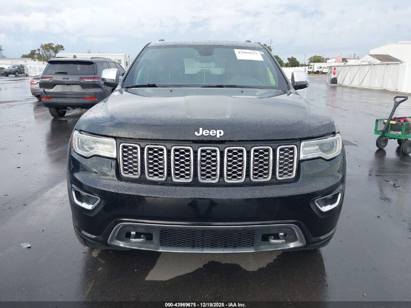 2018 Jeep Grand Cherokee Overland 4X2 VIN: 1C4RJECG5JC197225 Lot: 43969675