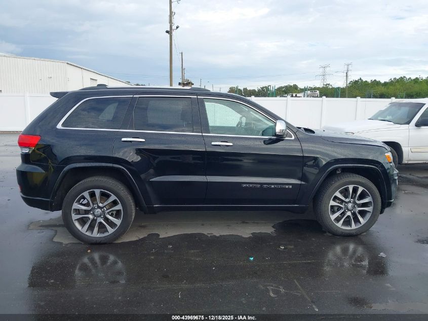 2018 Jeep Grand Cherokee Overland 4X2 VIN: 1C4RJECG5JC197225 Lot: 43969675