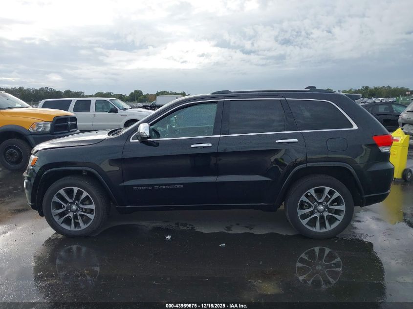2018 Jeep Grand Cherokee Overland 4X2 VIN: 1C4RJECG5JC197225 Lot: 43969675