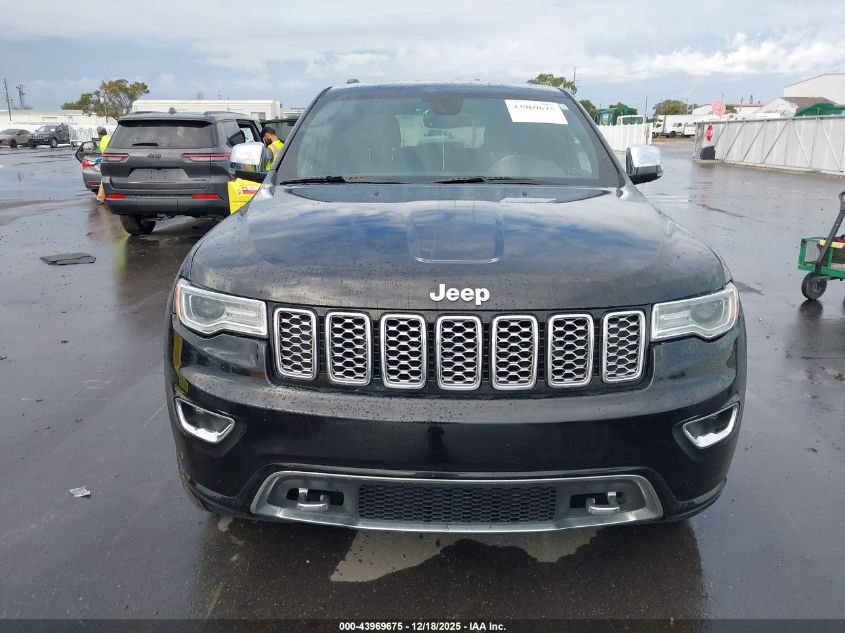 2018 Jeep Grand Cherokee Overland 4X2 VIN: 1C4RJECG5JC197225 Lot: 43969675