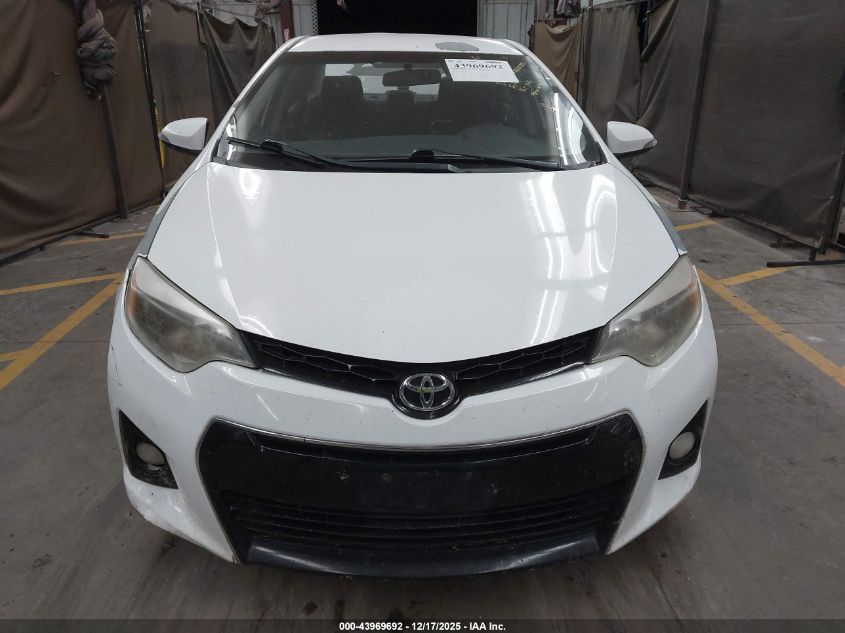 2016 Toyota Corolla S VIN: 5YFBURHE4GP525743 Lot: 43969692