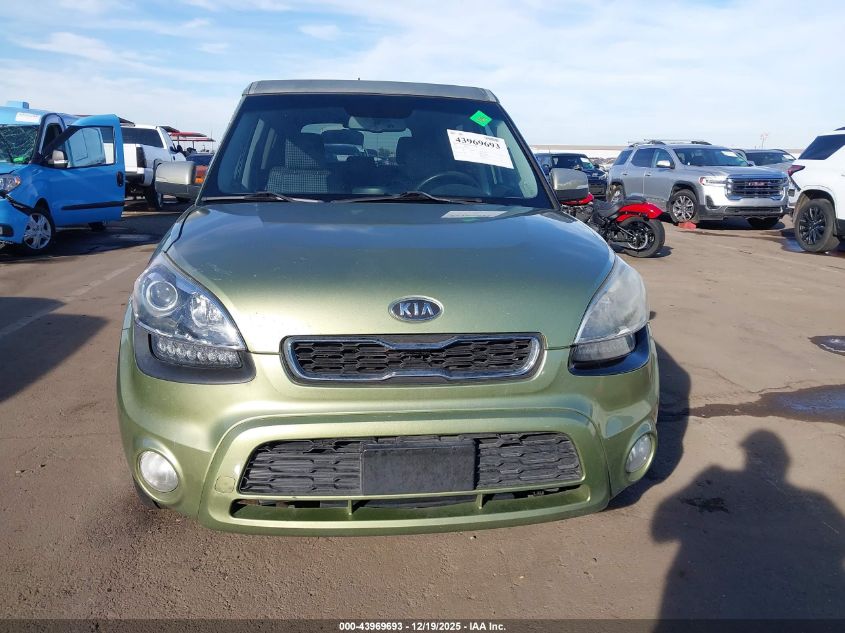 2012 Kia Soul ! VIN: KNDJT2A60C7437292 Lot: 43969693