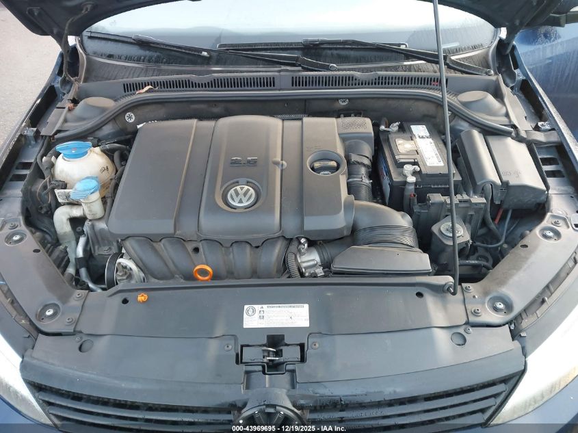 2011 Volkswagen Jetta 2.5L Se VIN: 3VWDZ7AJXBM090116 Lot: 43969695