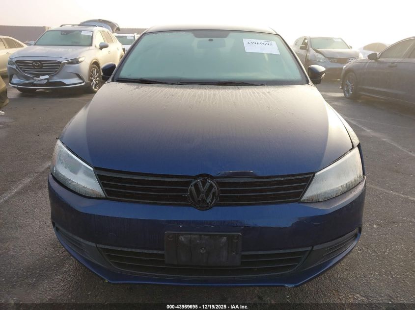 2011 Volkswagen Jetta 2.5L Se VIN: 3VWDZ7AJXBM090116 Lot: 43969695