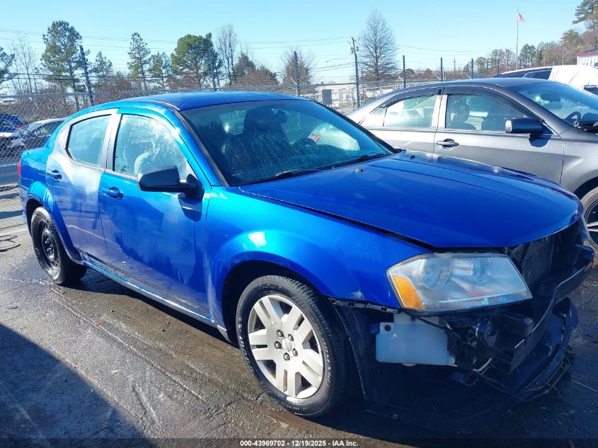 2014 Dodge Avenger Se VIN: 1C3CDZAB8EN196323 Lot: 43969702