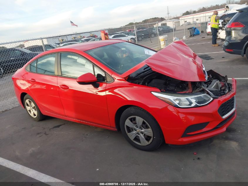 2017 Chevrolet Cruze Ls Auto VIN: 1G1BC5SM8H7244942 Lot: 43969708