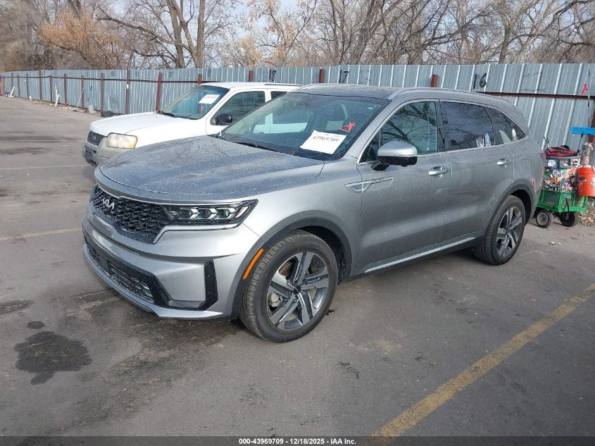 2023 Kia Sorento Hybrid Sx Prestige VIN: KNDRMDLG1P5140308 Lot: 43969709