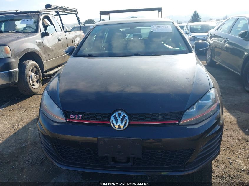 2015 Volkswagen Golf Gti 2.0T Autobahn W/Performance Package 4-Door VIN: 3VW547AU0FM088135 Lot: 43969721