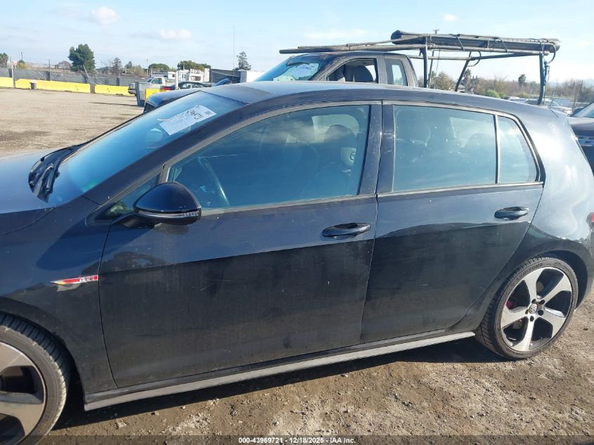 2015 Volkswagen Golf Gti 2.0T Autobahn W/Performance Package 4-Door VIN: 3VW547AU0FM088135 Lot: 43969721