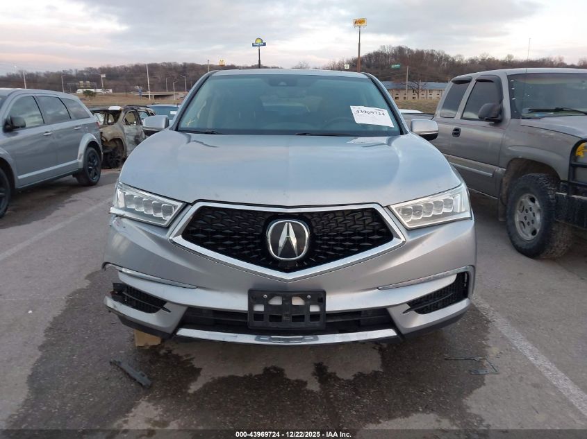 2017 Acura Mdx VIN: 5J8YD4H31HL001134 Lot: 43969724