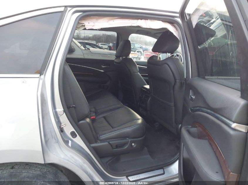 2017 Acura Mdx VIN: 5J8YD4H31HL001134 Lot: 43969724