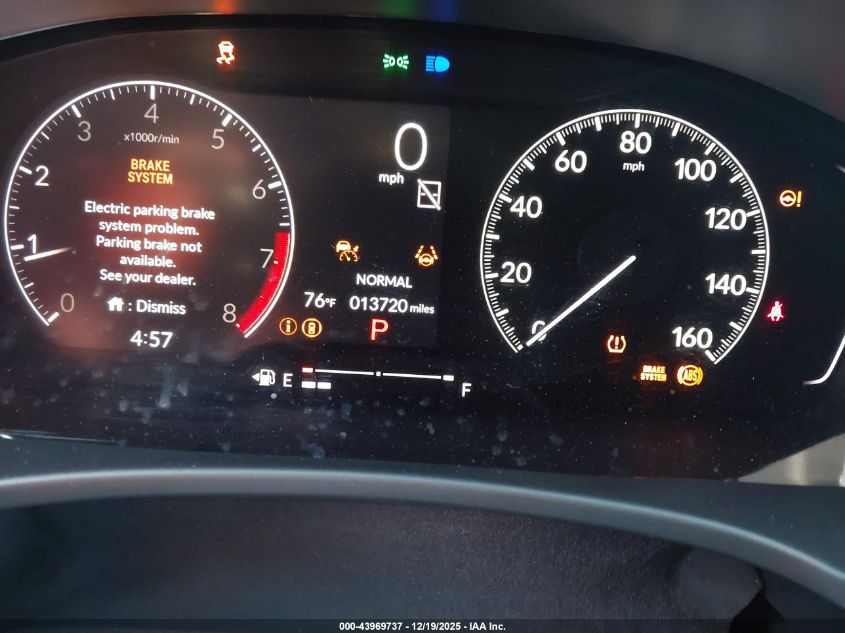 2025 Honda Civic Sedan Sport VIN: 19XFL2H87SE009831 Lot: 43969737