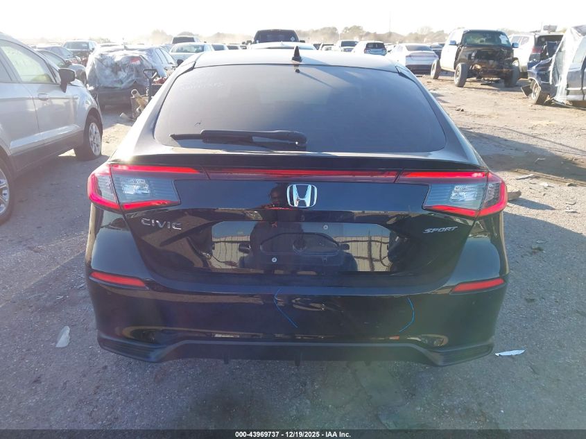 2025 Honda Civic Sedan Sport VIN: 19XFL2H87SE009831 Lot: 43969737