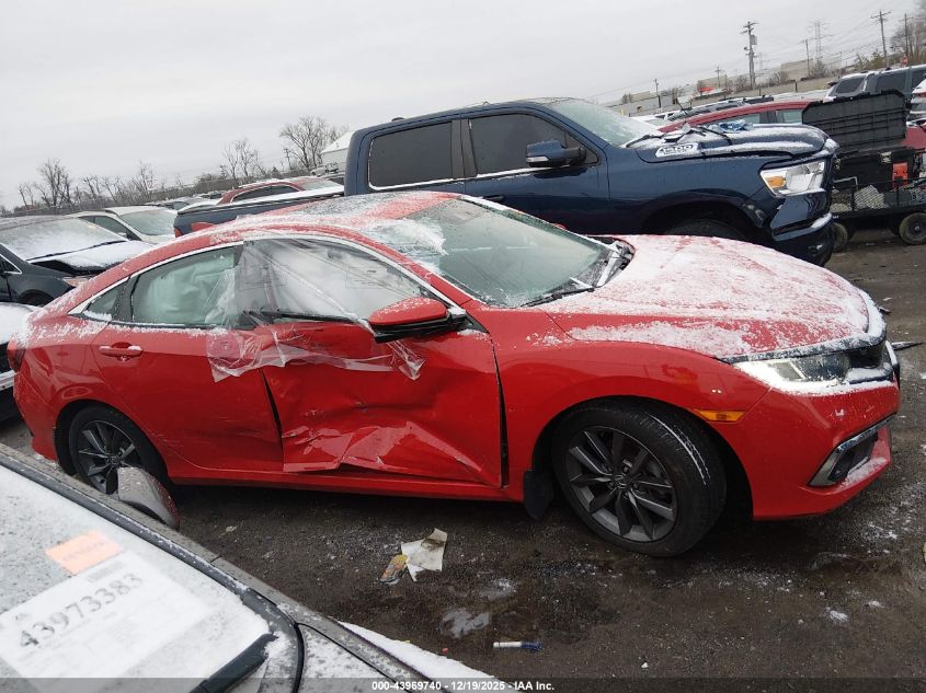 2019 Honda Civic Ex-L VIN: 2HGFC1F70KH650541 Lot: 43969740