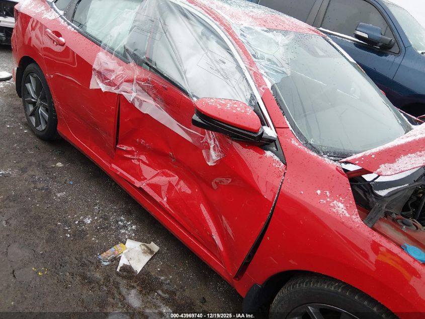 2019 Honda Civic Ex-L VIN: 2HGFC1F70KH650541 Lot: 43969740