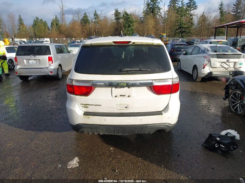 2013 Dodge Durango Sxt VIN: 1C4RDJAG3DC695690 Lot: 43969744