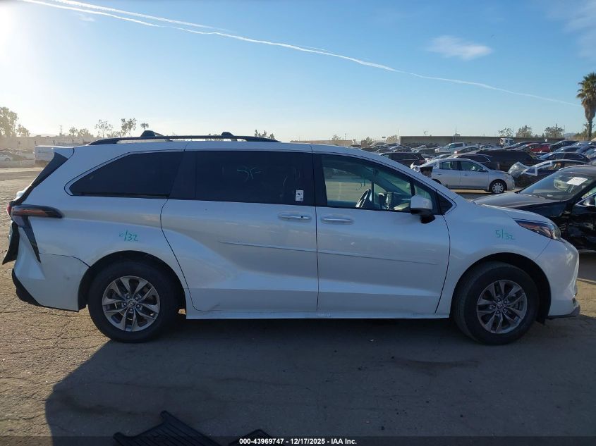 2024 Toyota Sienna Xle VIN: 5TDJSKFC6RS149227 Lot: 43969747