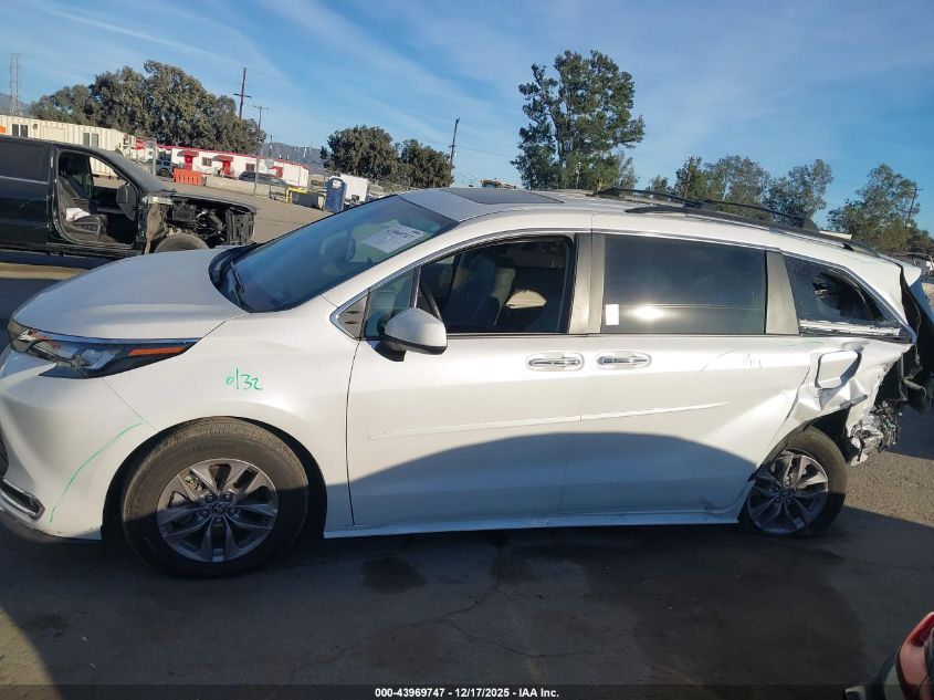 2024 Toyota Sienna Xle VIN: 5TDJSKFC6RS149227 Lot: 43969747