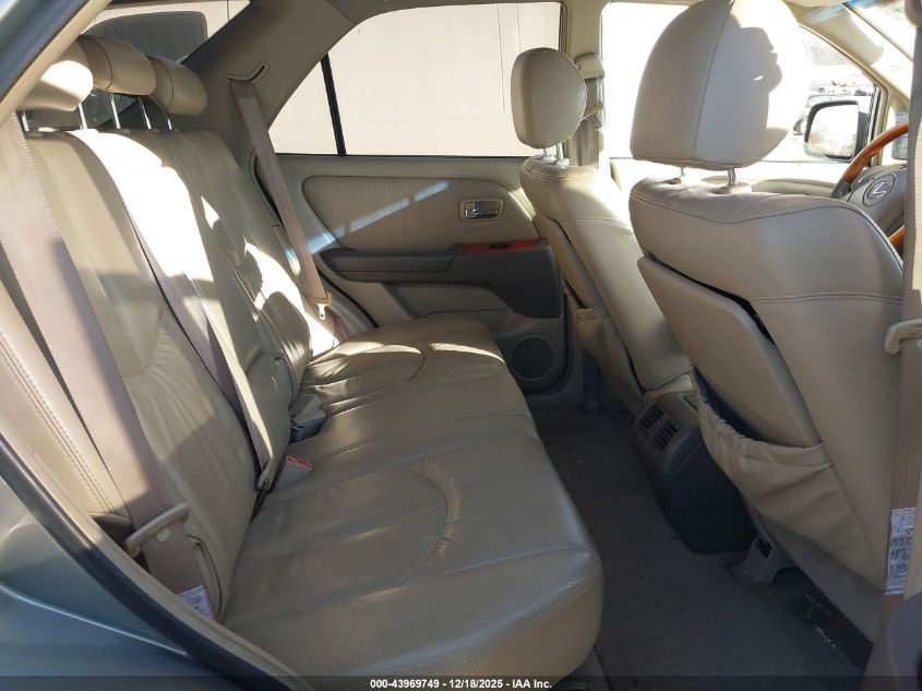 2001 Lexus Rx 300 VIN: JTJHF10UX10188146 Lot: 43969749