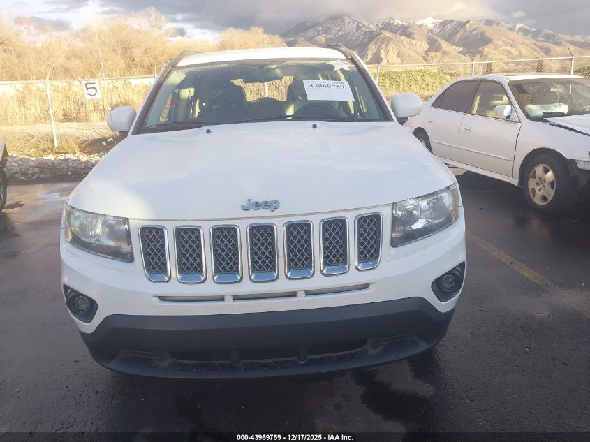 2017 Jeep Compass Latitude Fwd VIN: 1C4NJCEB6HD162976 Lot: 43969759